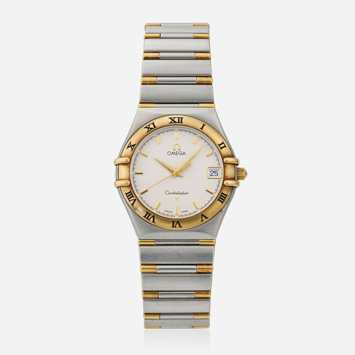 107_1_watches_october_2024_omega_constellation_gold_and_stainless_steel_wristwatch_ref_13122300__rago_auction